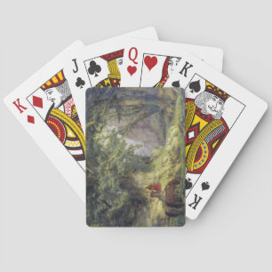 The Thousand-Year Oak Tree (by Karl Lessing) Playing Cards