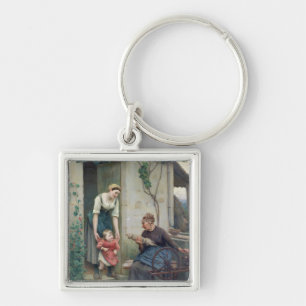 The Three Ages Keychain