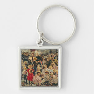 The Three Ages of a Working Man, 1895 Keychain