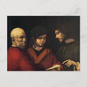 The Three Ages of Man by Giorgione Postcard