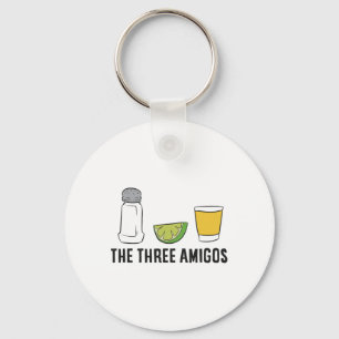 The Three Amigos Cinco De Mayo Tequila Salt And Li Keychain