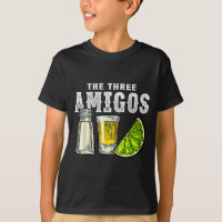 The Three Amigos Lime Salt Tequila Funny Cinco De 