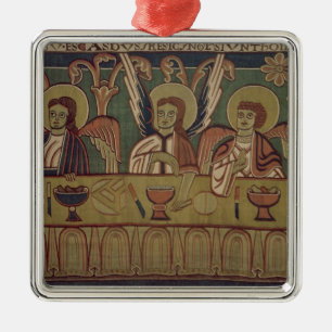 The Three Angels, from the Story of Abraham Metal Ornament