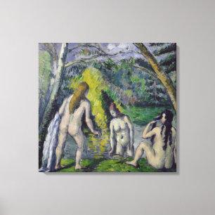 The Three Bathers, c.1879-82 Canvas Print