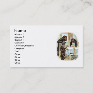 The Three Bears Fairytale Business Card