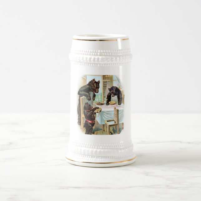 The Three Bears Fairytale Stein (Center)