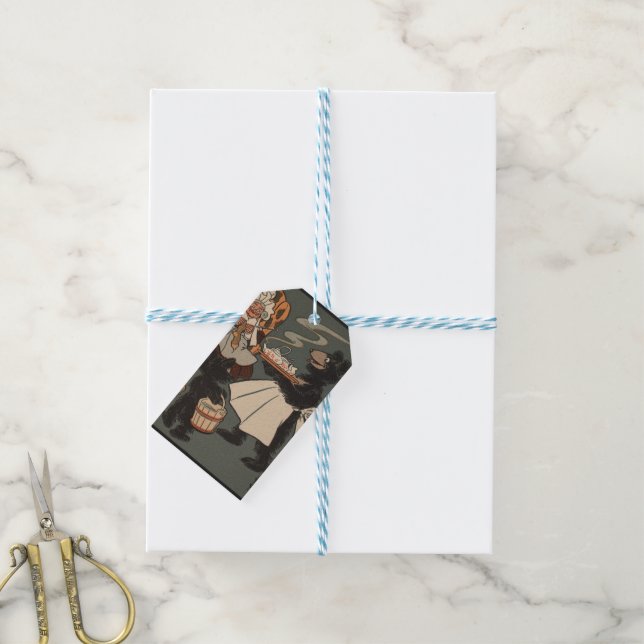 The Three Bears Gift Tag (With Twine)