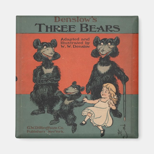 The Three Bears Magnet (Front)