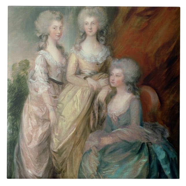 The three eldest daughters of George III: Princess Tile (Front)