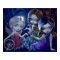 The Three Fates ART PRINT gothic fairy goddess