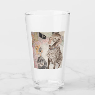 The Three Friends Glass