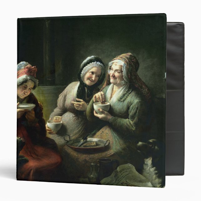 The Three Gossips Binder (Front/Inside)