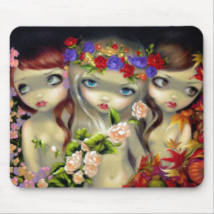 "The Three Graces" Mousepad