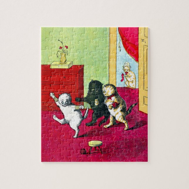 The Three Little Kittens Jigsaw Puzzle (Vertical)