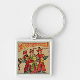 The Three Magi, detail from the Nativity Keychain