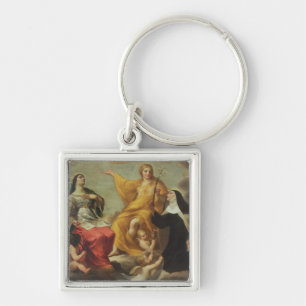 The Three Marys, 1633 (oil on canvas) Keychain