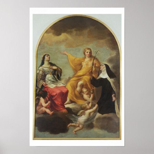 The Three Marys, 1633 (oil on canvas) Poster (Front)