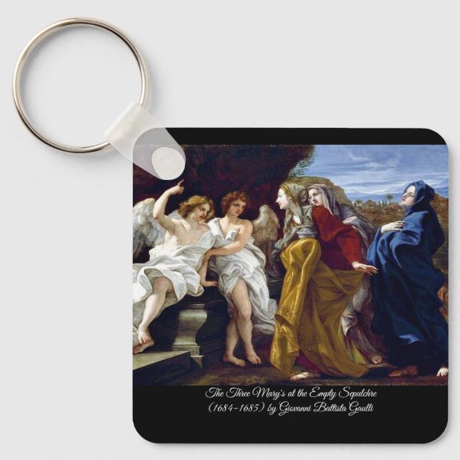 The Three Mary's Keychain (Front)