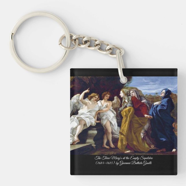 The Three Mary's Keychain (Front)