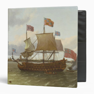The Three-Master 'Britannia' in Rotterdam, 1698 Binder