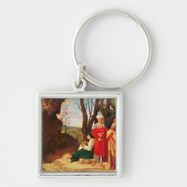 The Three Philosophers Keychain (Front)