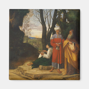 The Three Philosophers (Wise Men) (by Giorgione) Magnet