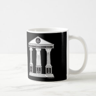 The Three Pillars of Freemasonry Coffee Mug