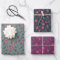 The Three Poinsettias Print Wrapping Paper