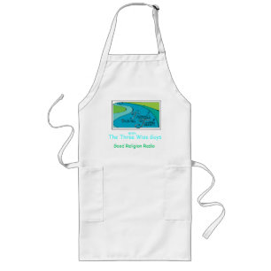The Three Wise Guys Shmata Long Apron
