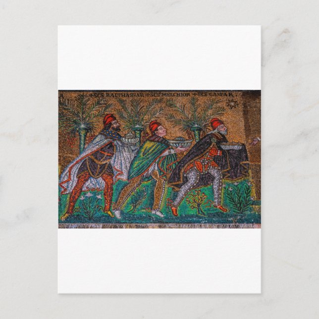 The Three Wise Men Postcard (Front)