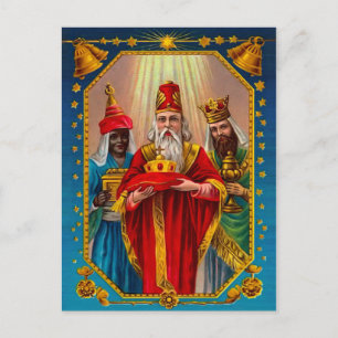 The three wise men postcard