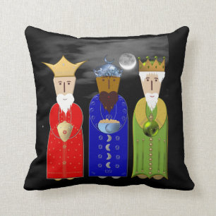 The Three Wise Men Throw Pillow