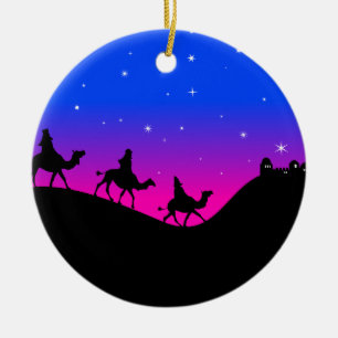 The Three Wisemen Ceramic Ornament