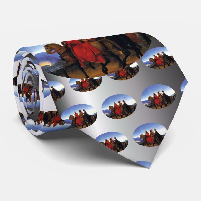 The Three Wisemen Tie (Rolled)