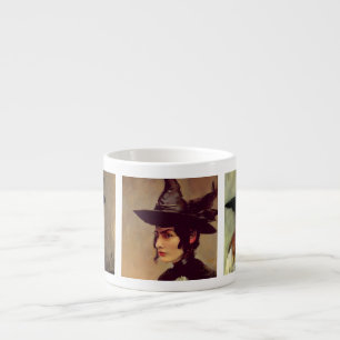 The Three Young Sister Witches Espresso Cup