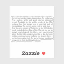 The Thrill of Fear – Horror Through the Ages 