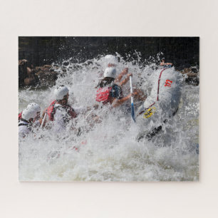 The Thrill of Whitewater Rafting 16 x 20 Jigsaw Puzzle