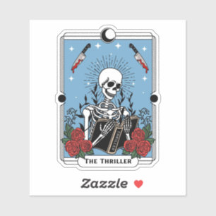 The Thriller Book, Kindle, Water bottle Sticker