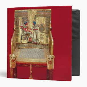 The throne, from the Tomb of Tutankhamun Binder