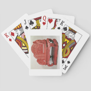 The throne of Emperor Ch'ien Lung (1736-95) Playing Cards