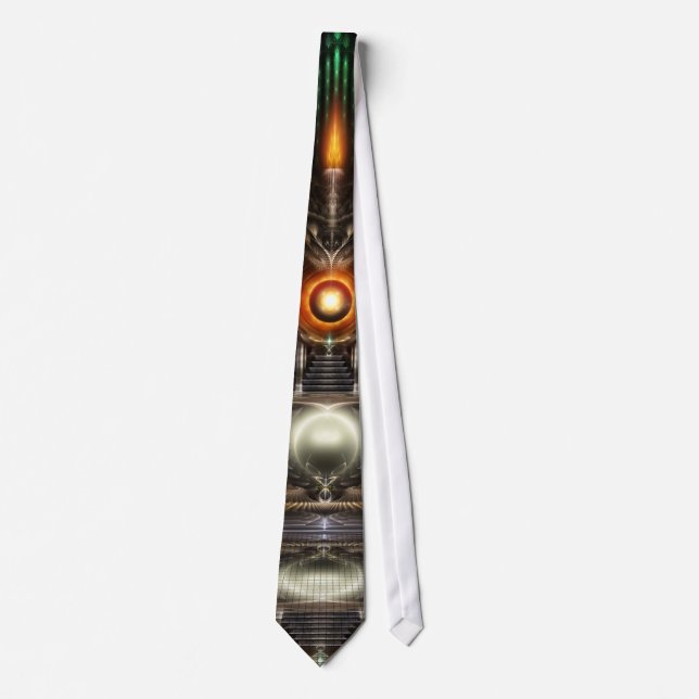 The Throne Room Fractal Art Tie (Front)