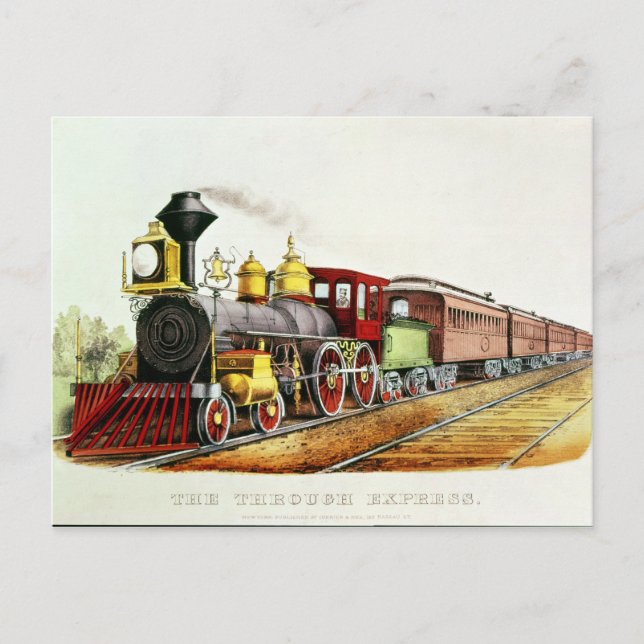 The Through Express Postcard (Front)