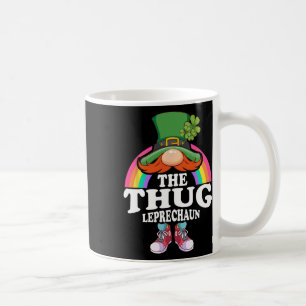 The Thug Leprechaun St Patricks Day Costume Coffee Mug