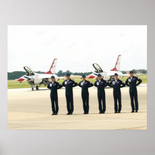 The "Thunderbirds". Poster