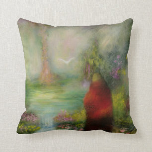The Tibetan Monk 1989 Throw Pillow