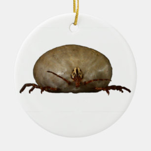 The Tick Ceramic Ornament