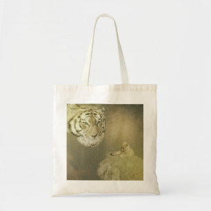 The Tiger And The Kitten, Budget Totebag Tote Bag
