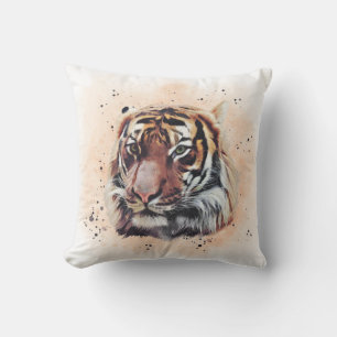 The Tiger Throw Pillow