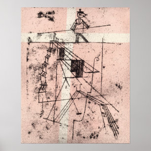 The Tight Rope Walker (Seiltänzer) (1923) by Paul  Poster