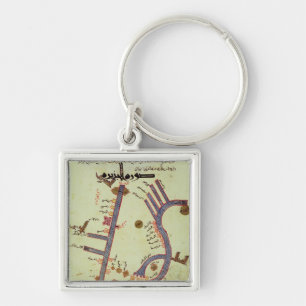 The Tigris and the Euphrates Keychain